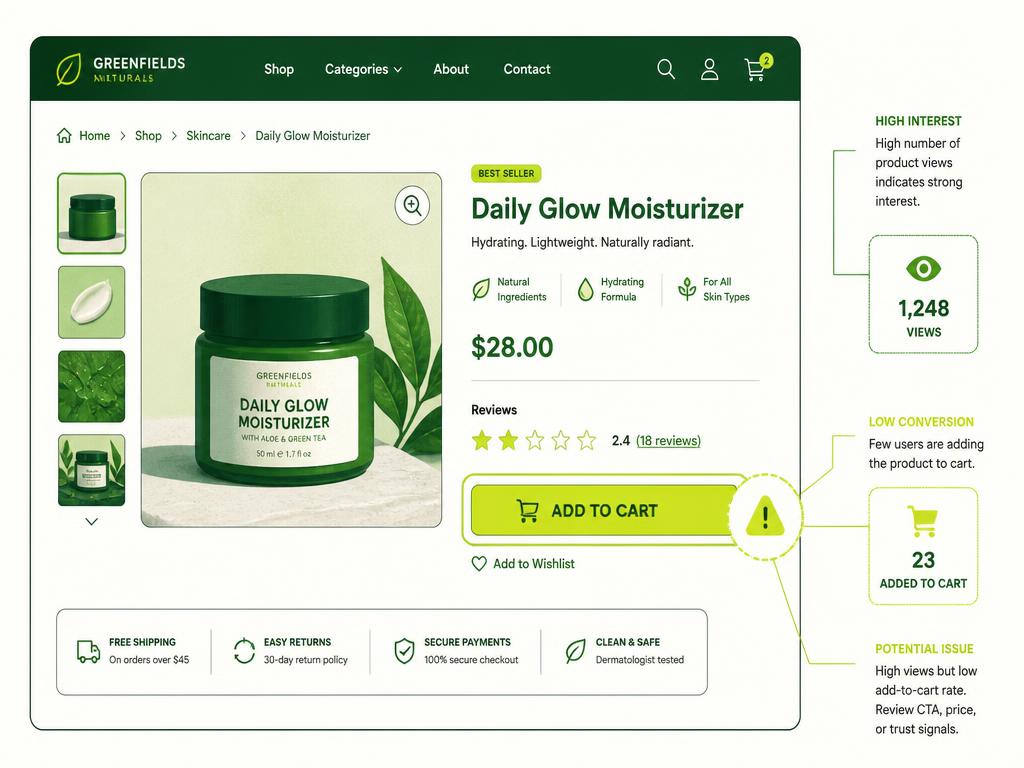 Your Product Pages Get Views. But Not Enough Add to Carts.